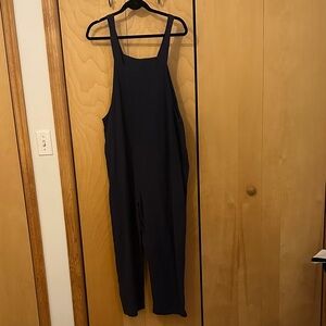 SHEIN Classic Navy Sleeveless Jumpsuit